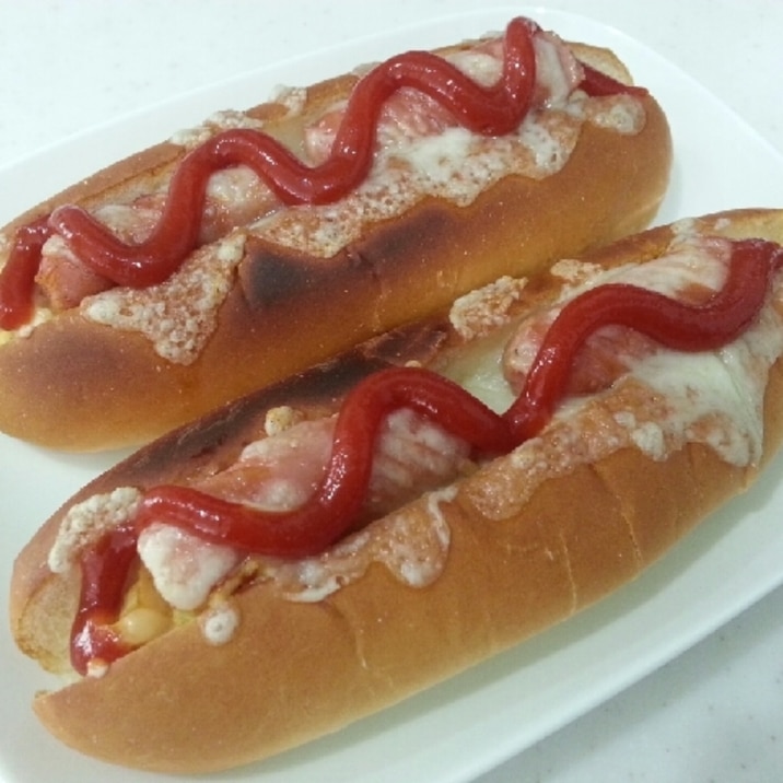 チーズがこんがり キャベツ入りホットドック レシピ 作り方 By まるはるお 楽天レシピ チーズがこんがり キャベツ入りホットドック レシピ 作り方 By まるはるお 楽天レシピ